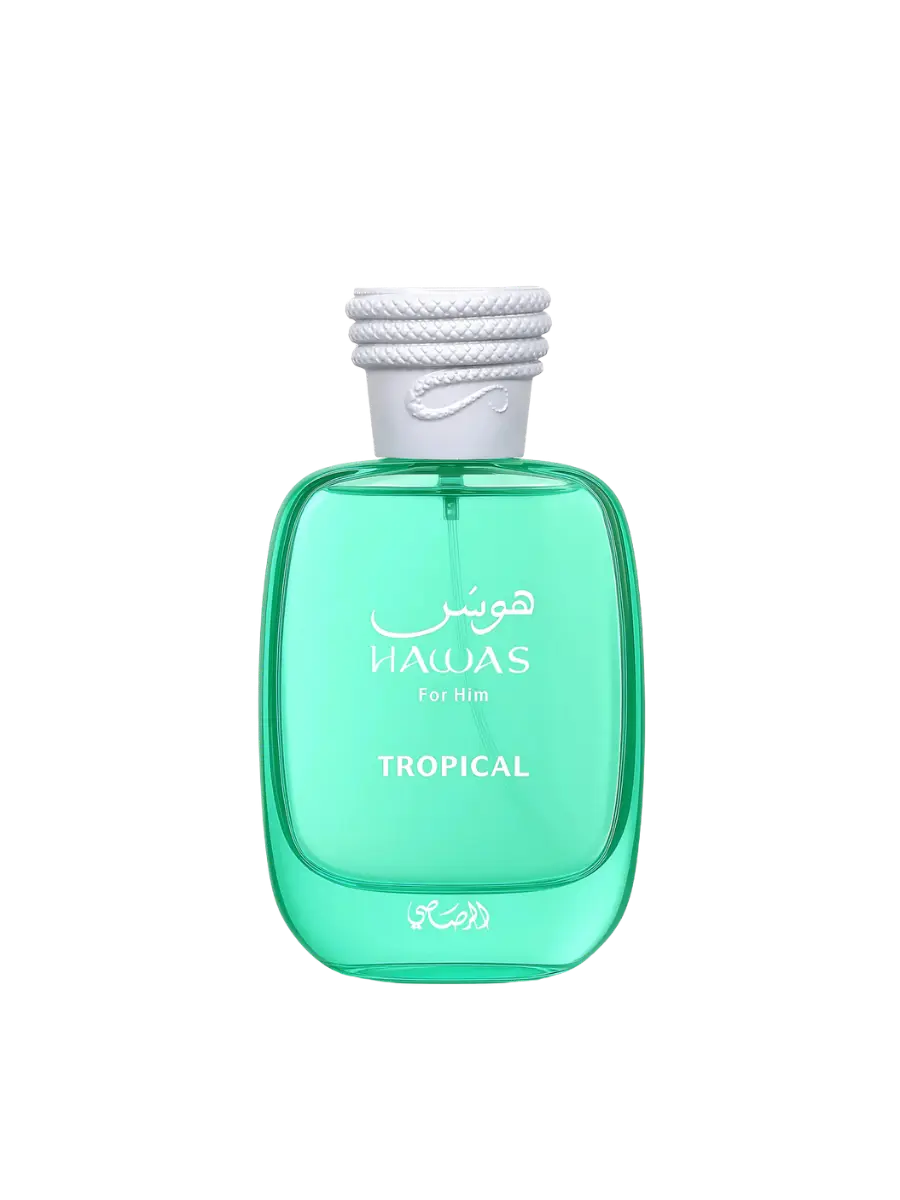 Parfymeflasken til RASASI Hawas Tropical Parfyme