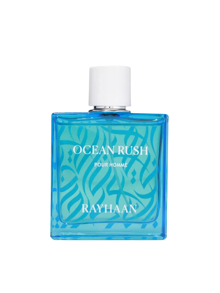 Parfymeflasken til Rayhaan Ocean Rush Parfyme