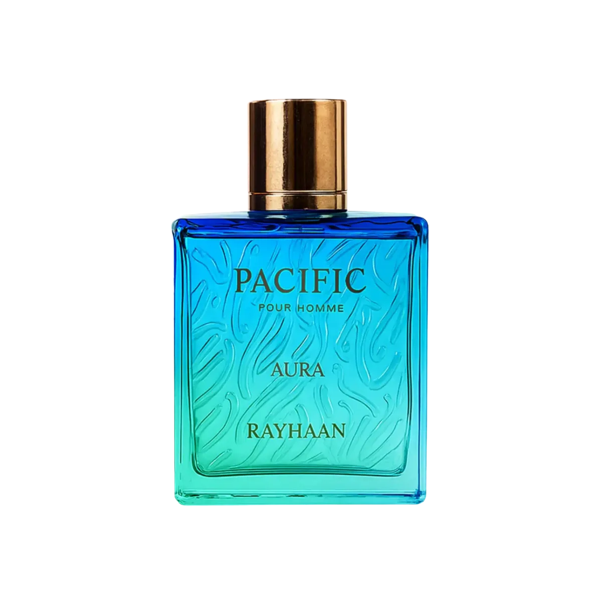 Parfymeflasken til Rayhaan Pacific Aura Parfyme