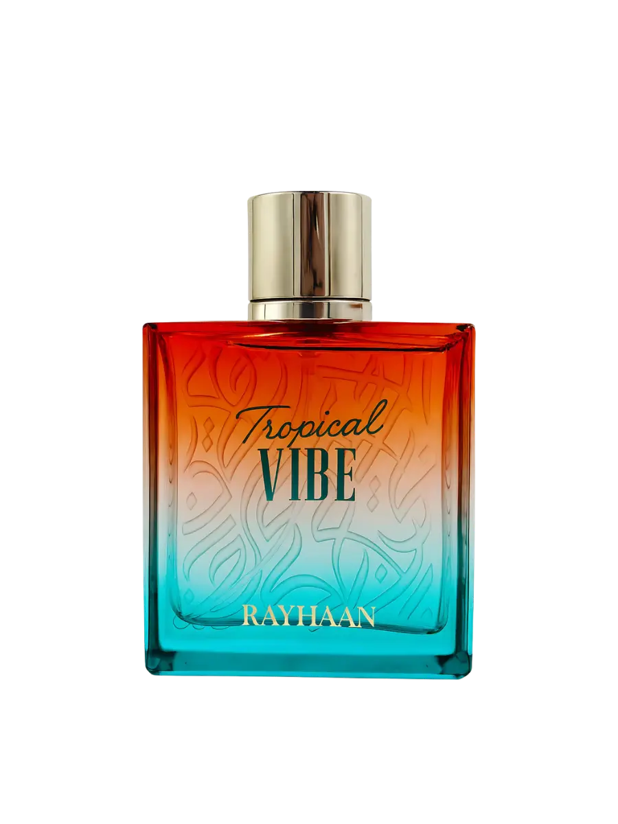 Parfymeflasken til Rayhaan Tropical Vibe Parfyme