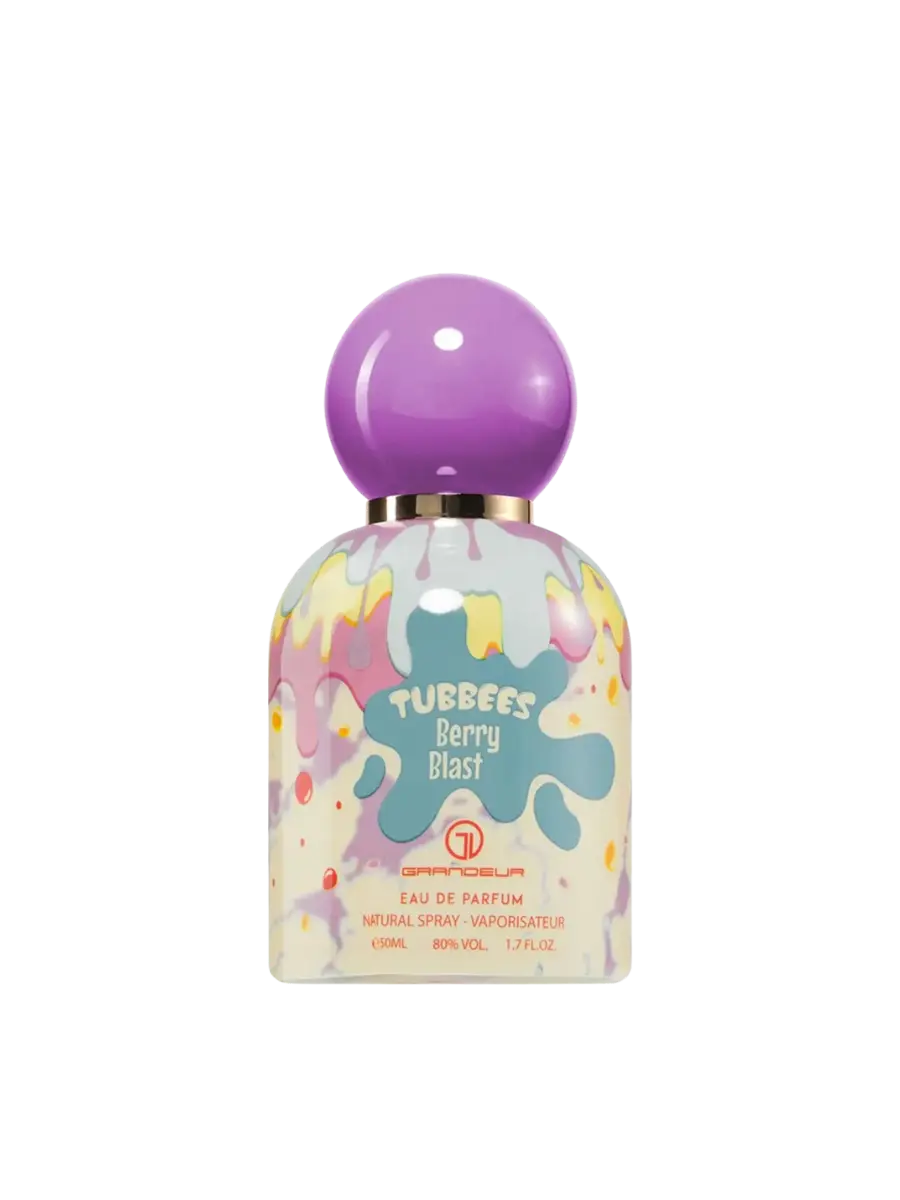 Parfymeflasken til TUBBEES Berry Blast parfyme