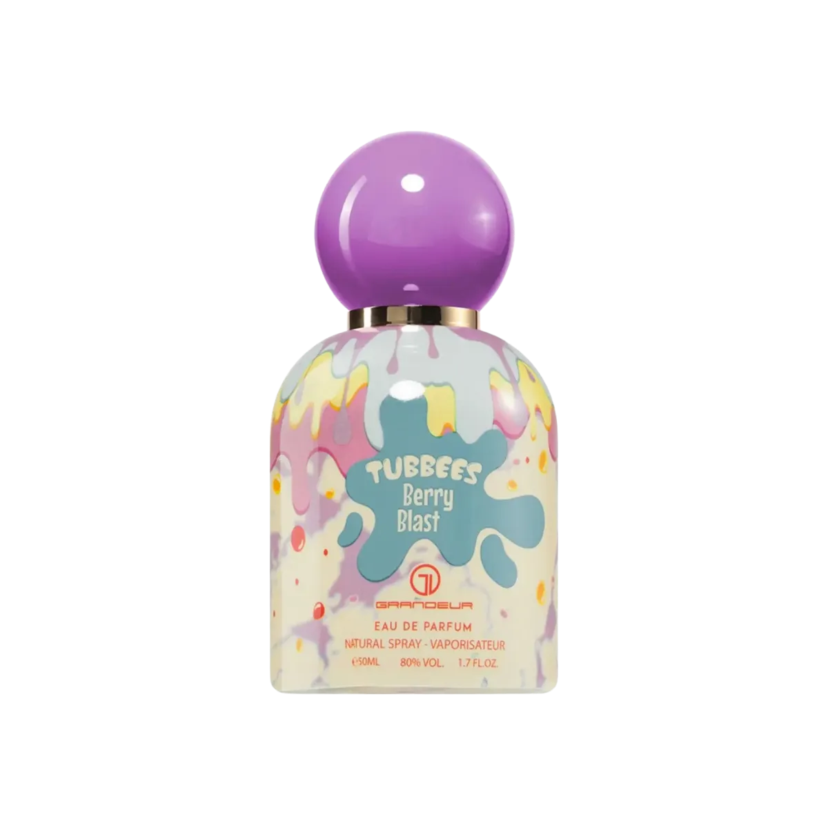 Parfymeflasken til TUBBEES Berry Blast parfyme