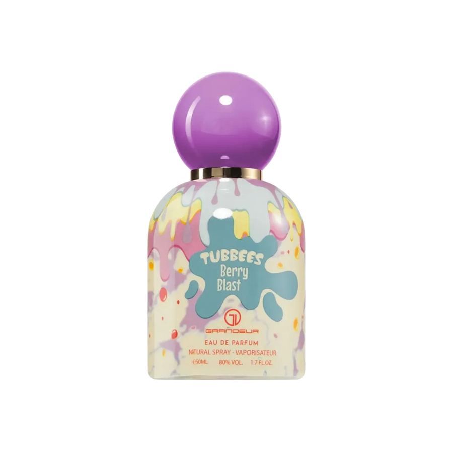 Parfymeflasken til TUBBEES Berry Blast parfyme