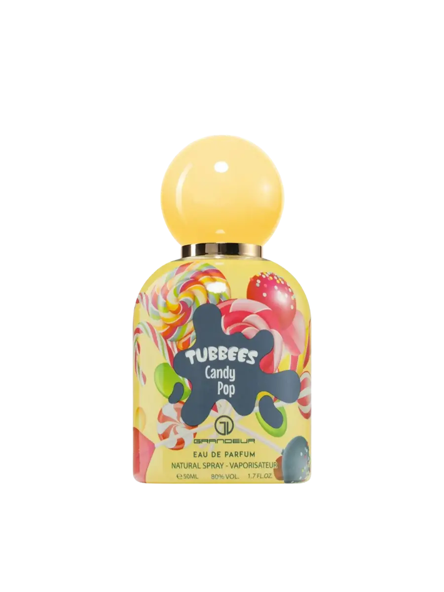 Parfymeflasken til TUBBEES Candy Pop parfyme