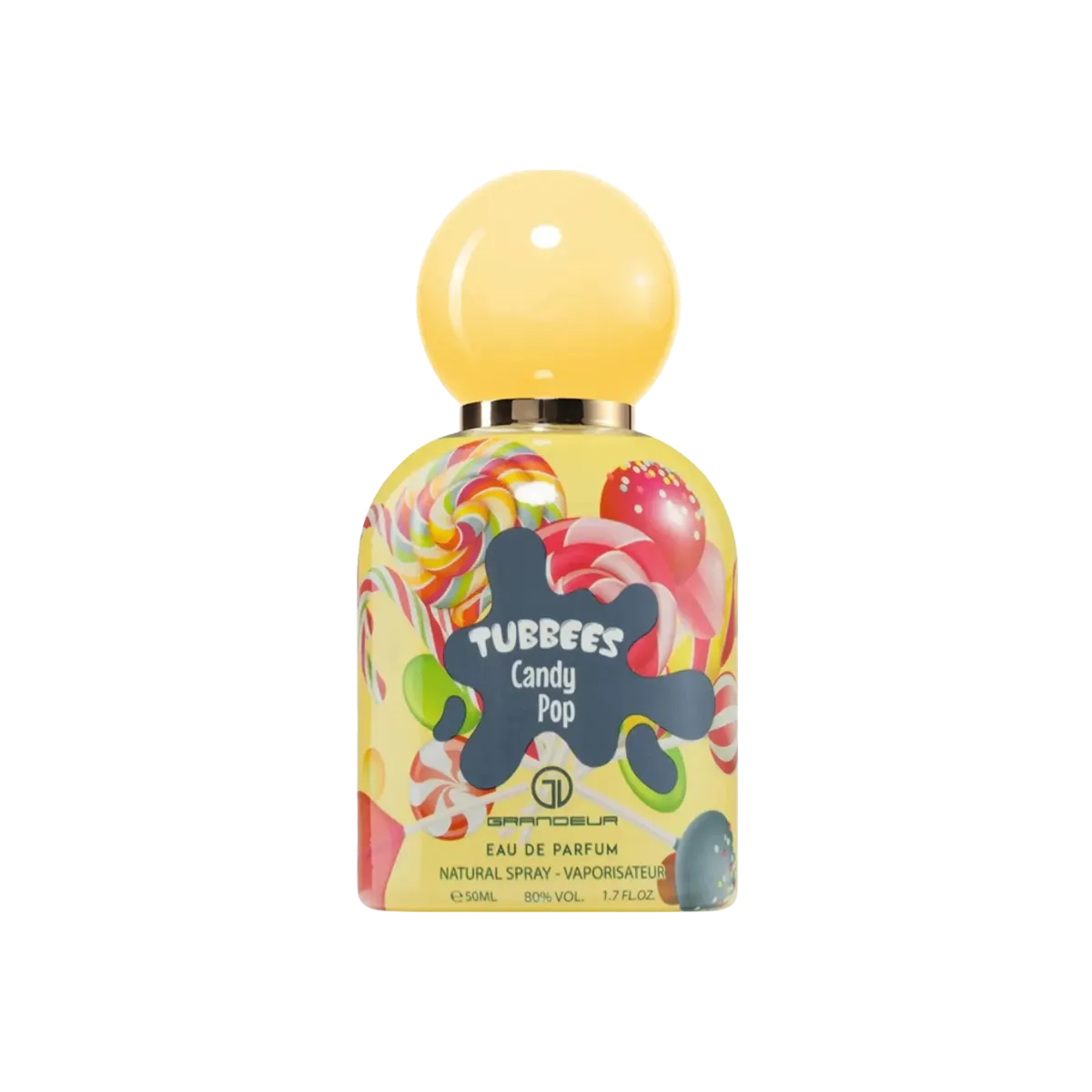 Parfymeflasken til TUBBEES Candy Pop parfyme