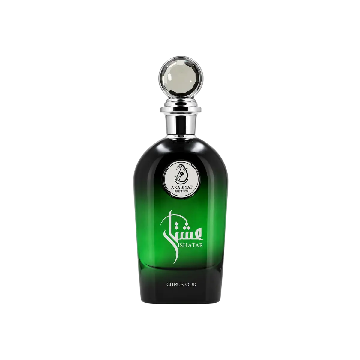 Parfymeflasken til ARABIYAT PRESTIGE Ishatar Citrus Oud parfyme