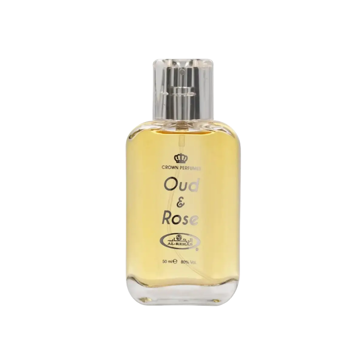 Parfymeflasken til Al Rehab Oud & Rose 50ml Parfyme