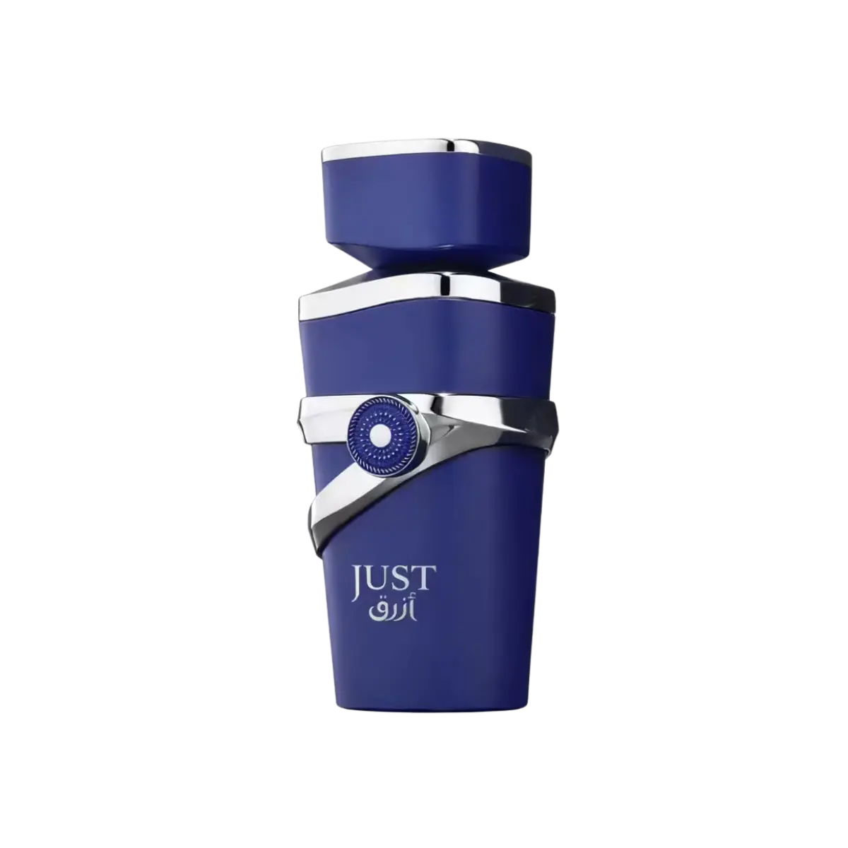 Parfymeflasken til Fragrance Wordl Just Azraq 100ml Parfyme