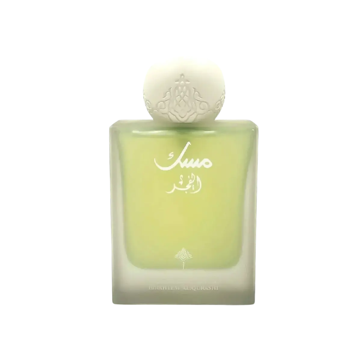 Parfymeflasken til Ibrahim Al Qurashi (IBRAQ) Musk Al Fajr parfyme