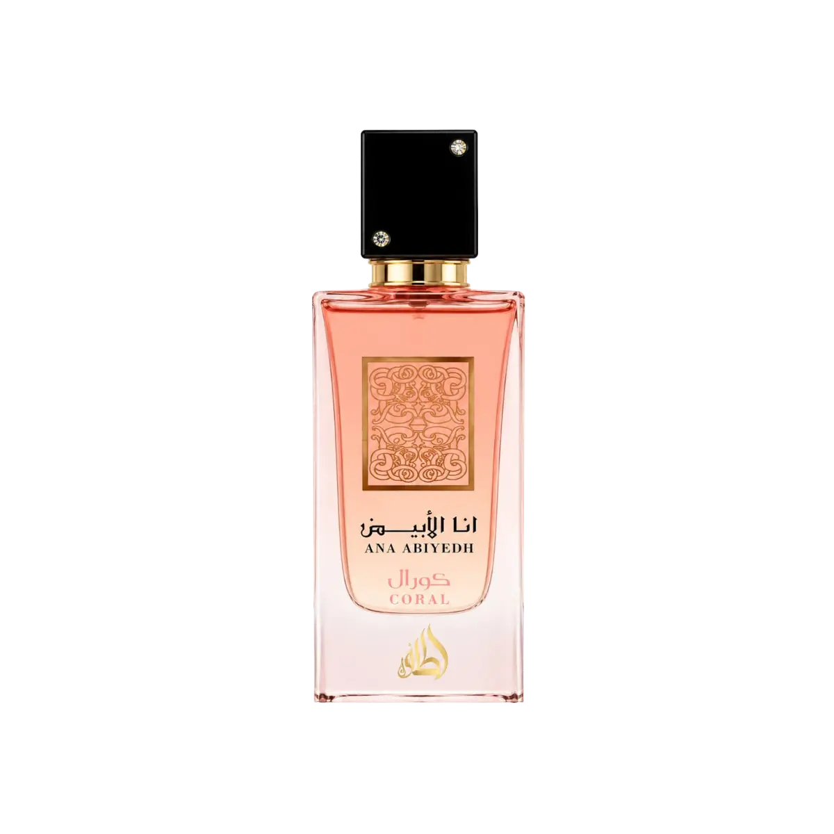 Parfymeflasken til Lattafa Ana Abiyedh Coral 60ml parfyme
