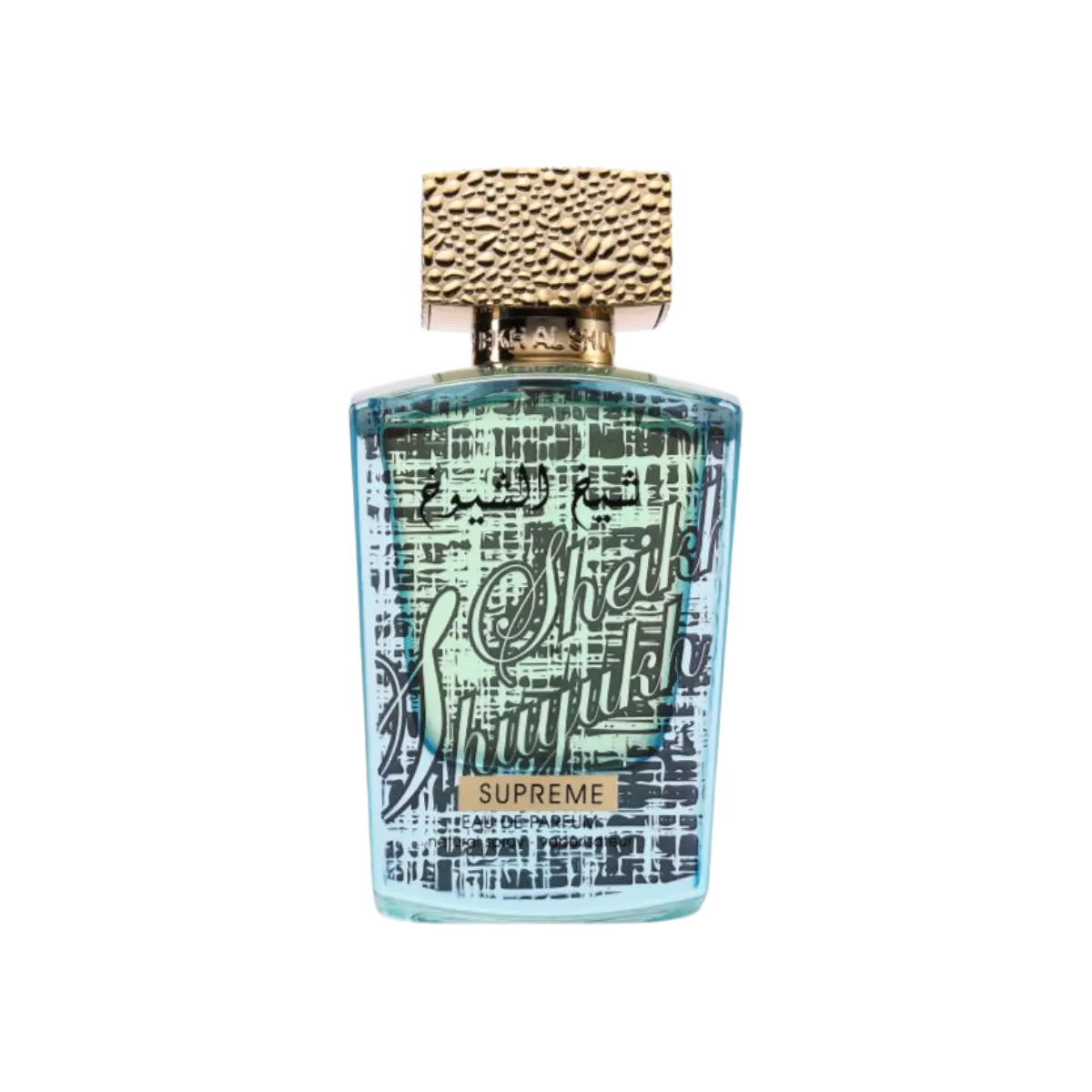 Parfymeflasken til Lattafa Sheikh Shuyukh Supreme 100ml parfyme