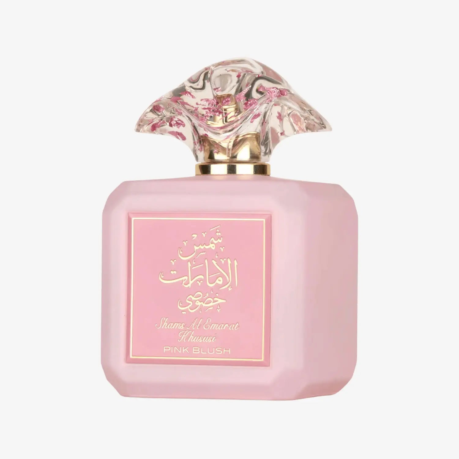 Bilde av parfymeflasken til Pink Blush Shams Al Emarat Khususi Perfume 100ml EDP by Ard Al Zaafaran