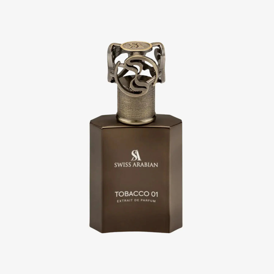 Parfymeflasken av Swiss Arabian Tobacco 01