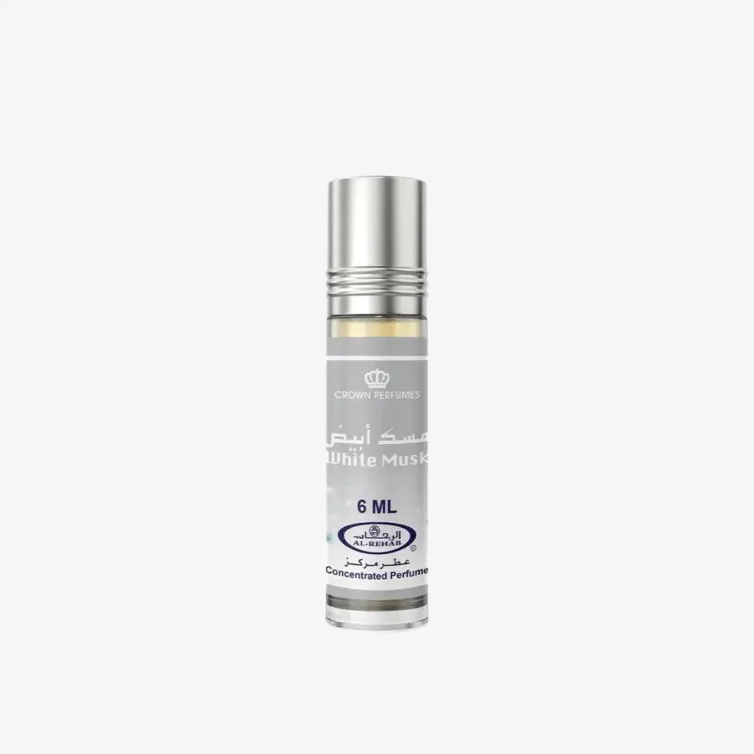 Bilde av flasken til White Musk Perfume Oil 6ml Al Rehab